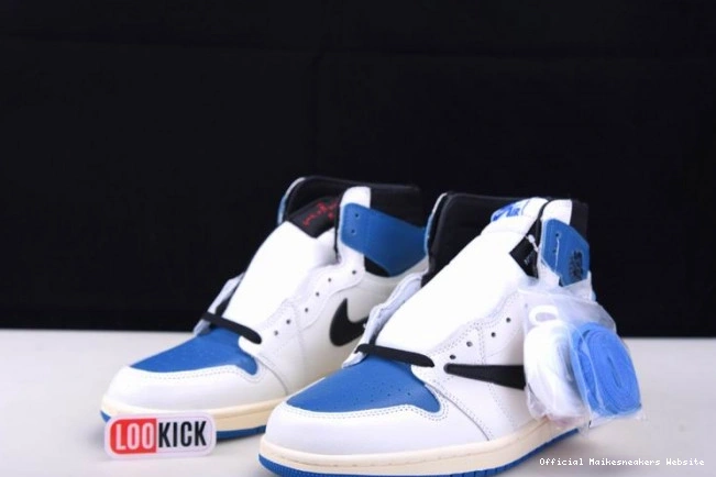 Official Maikesneakers DH3227-105 White Travis 1 Blue Air and Jordan Scott 0722